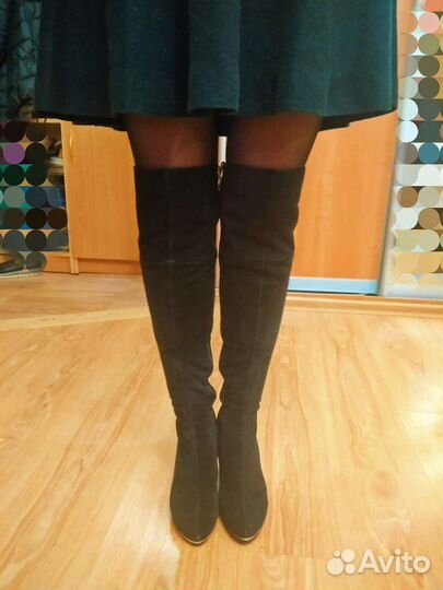 Сапоги ботфорты 39 размер осень