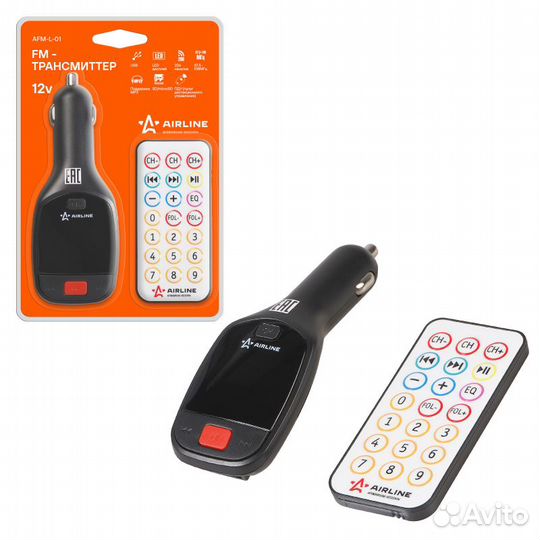 Fm-трансмиттер 12в (afm-l-01)