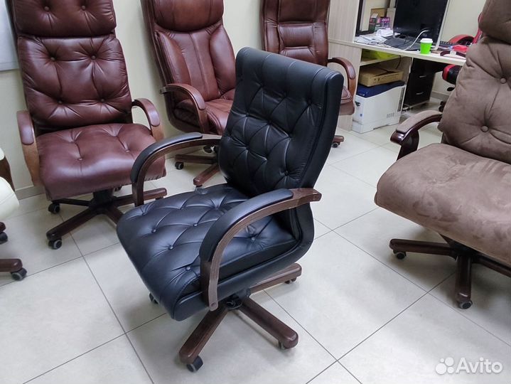 Компьютерные кресла. Кресло руководителя. Кожаное