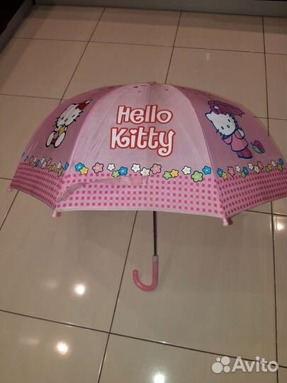 Детский зонтик Hello Kitty