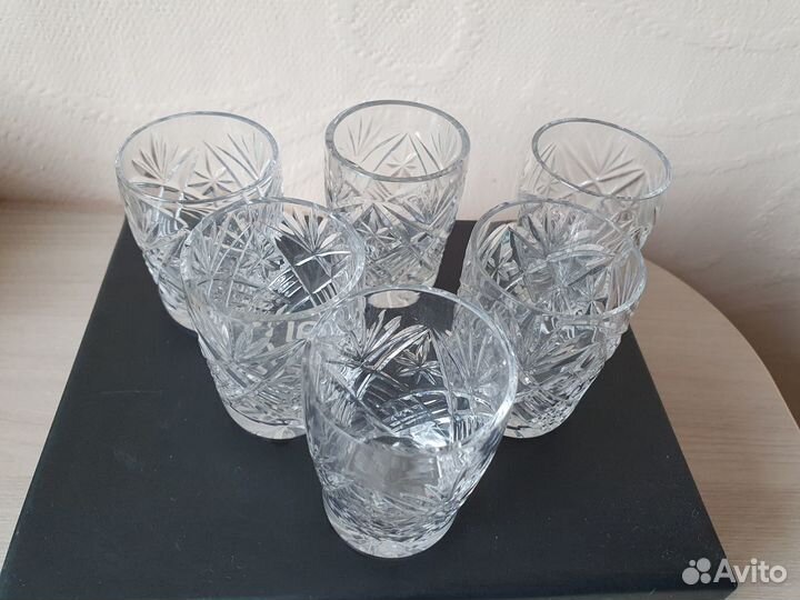 Стопки хрустальные СССР