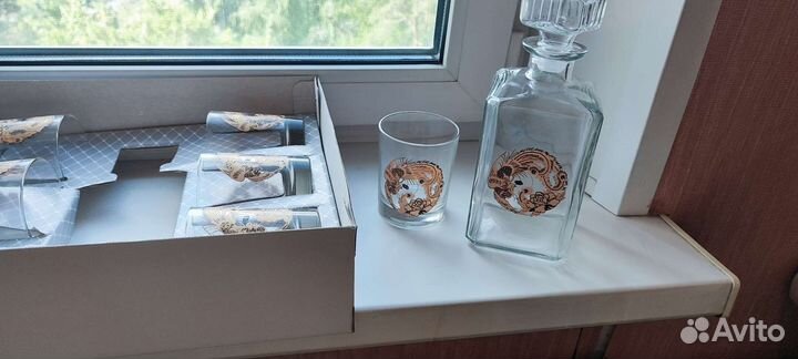 Набор графин, стаканы