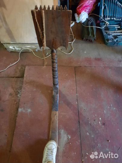 Прялка деревянная старинная