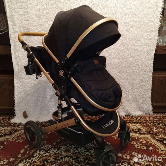 Коляска - трансформер 3 в 1 Luxmom 530-W