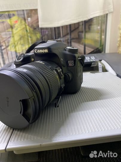 Фотоаппарат Canon 70d