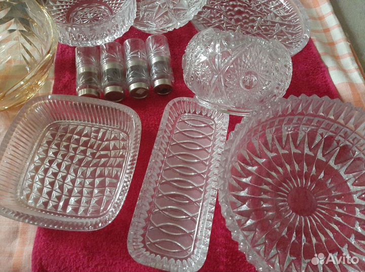 Хрустальная посуда СССР