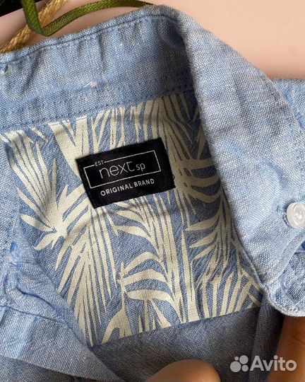 Рубашка next на мальчика 98