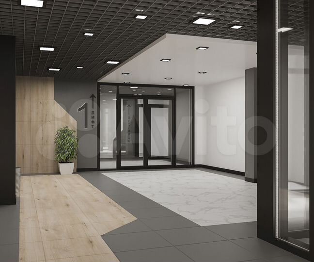 1-к. квартира, 52,7 м², 9/10 эт.