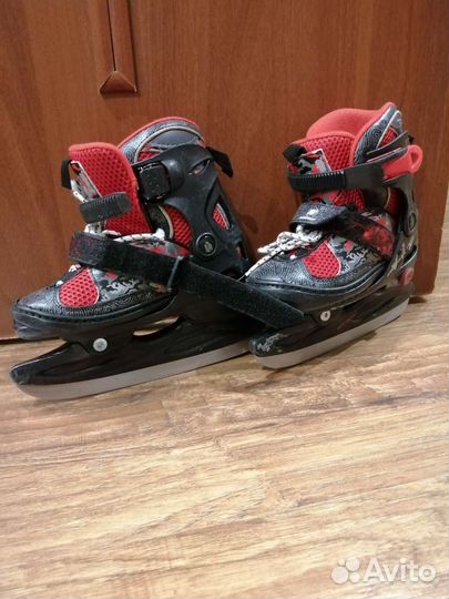 Коньки раздвижные 30 33