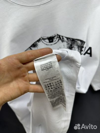 Футболка maison Margiela Supreme oversize