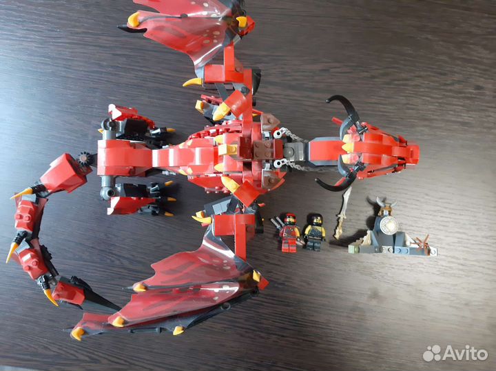 Lego Ninjago дракон кая