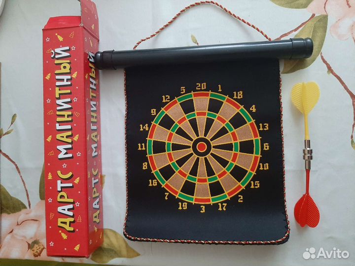 Дартс магнитный двусторонний