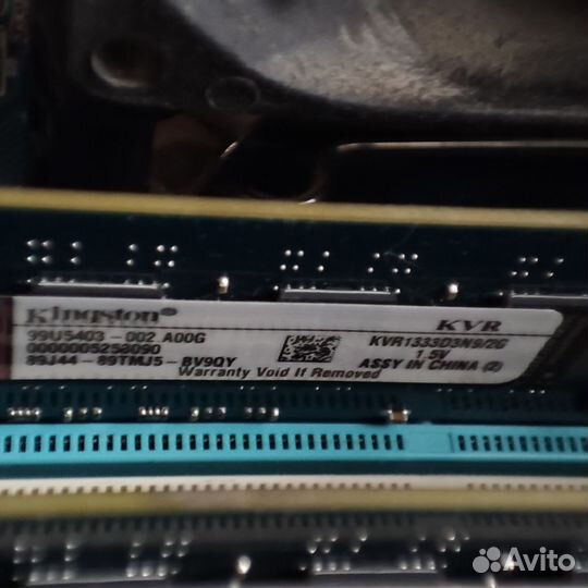 Материнская плата с процессором