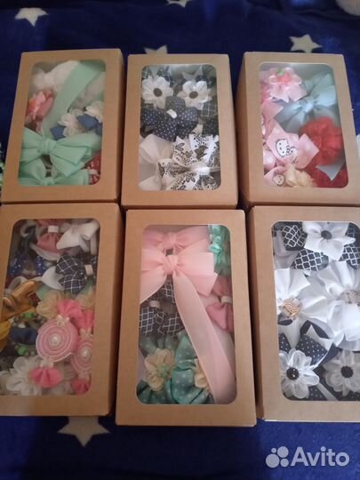 Бантики в подарочной упаковке