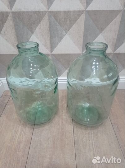 Банка 10 литров стеклянная