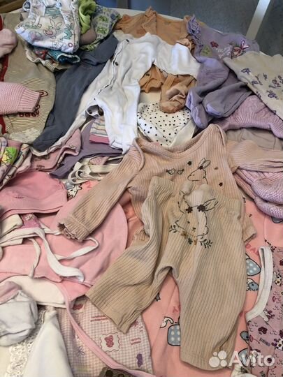 Детские вещи для новорожденных (0-3 мес. пакетом