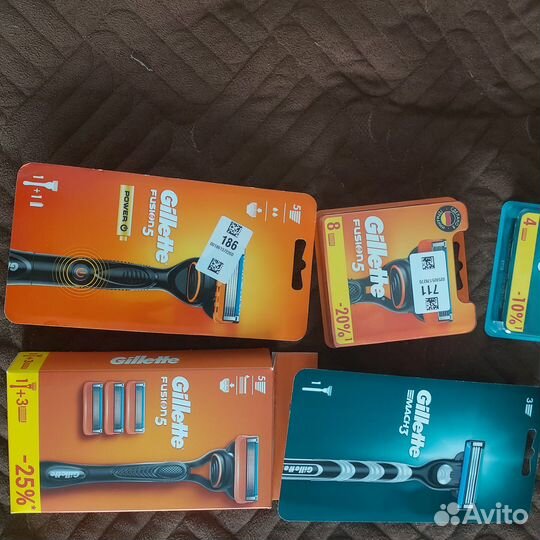 Оригинальная продукция Gillette