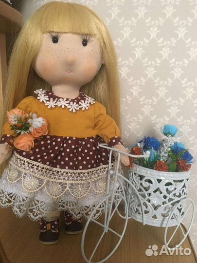 Интерьерная кукла ручной работы