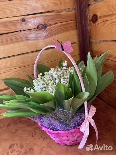 Букет из ландышей