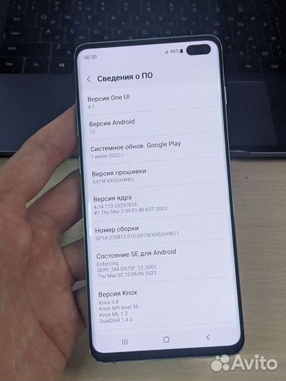 Samsung Galaxy S10+, 8/128 ГБ