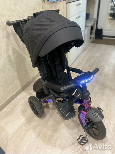 Велосипед коляска с ручкой