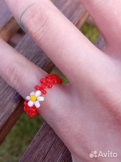 Кольца из бисера