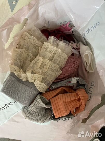 Детские вещи пакетом для девочек