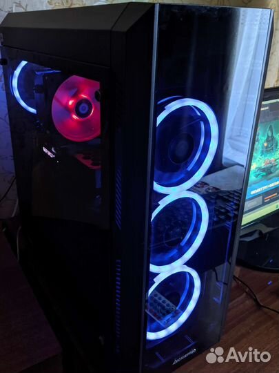 Игровой компьютер Intel i5 12400F и RTX 3060Ti 8GB