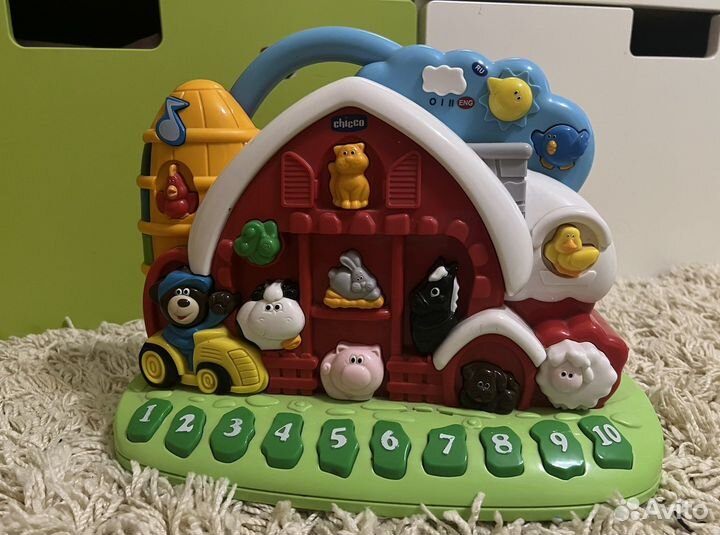 Игрушка Ферма Chicco, пианино для малышей