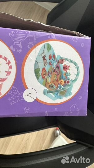 Новый Развивающий коврик с пианино