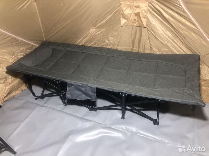 Складная раскладушка туристическая