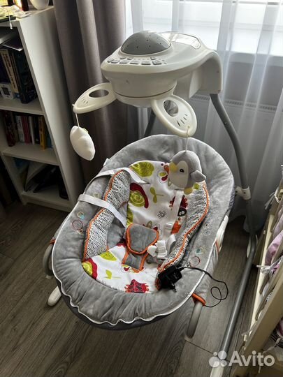 Детские качели/шезлонг. Электрокачели