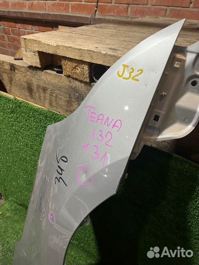 Крыло переднее правое Nissan Teana J32