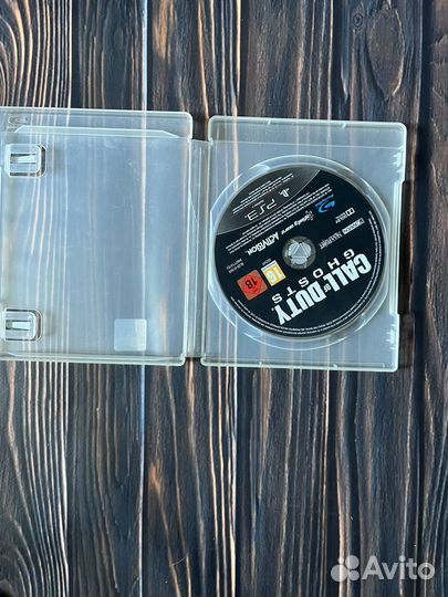 Call of duty ghosts ps3 диск