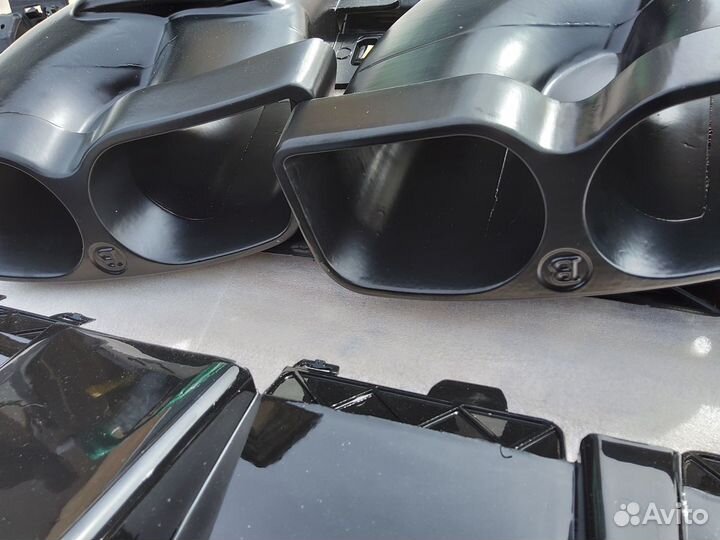 Диффузор с насадками brabus Mercedes E 213 новый