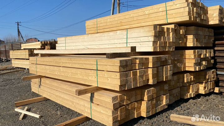 Доска и брус естественной влажности
