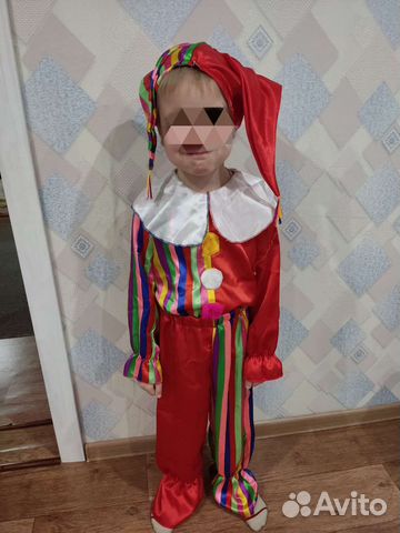 Новогодний костюм петрушка