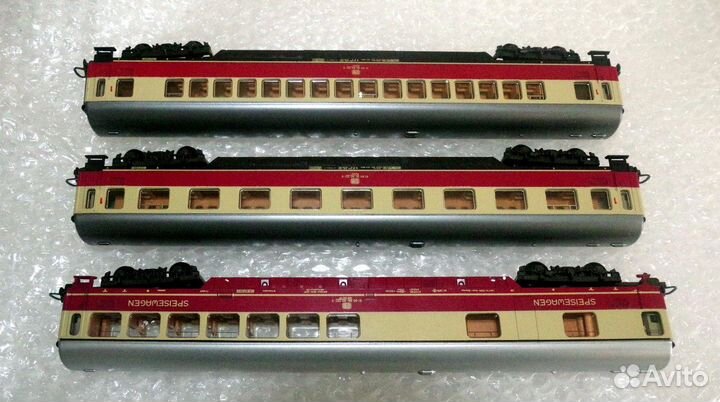 Пассажирский состав, H0