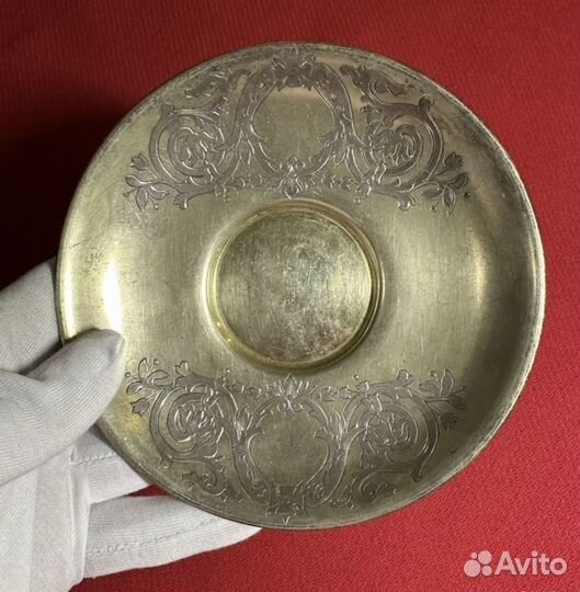 Боюдце из серебра