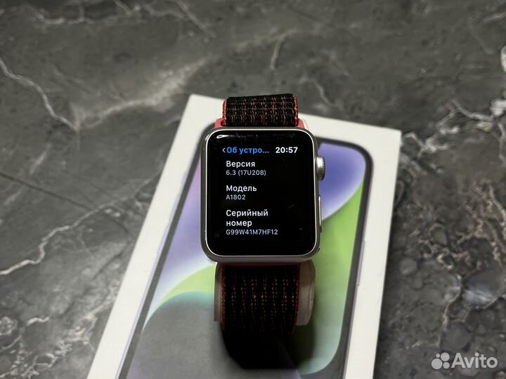 Часы Apple Watch 1 38 mm