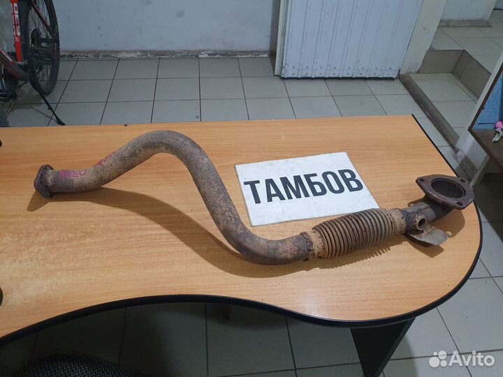 Приёмная труба 1,4 шевроле авео т200