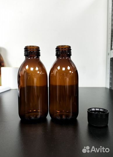 Флаконы стеклянные 100мл