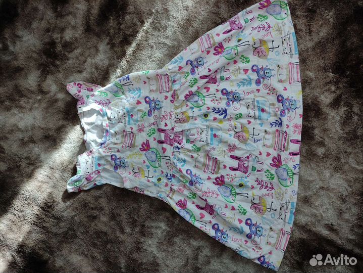 Вещи пакетом для девочки р.98-104