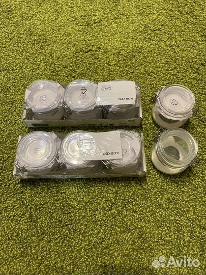 Банки стеклянные IKEA korken