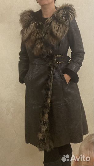 Дубленка женская натуральная размер 46 48