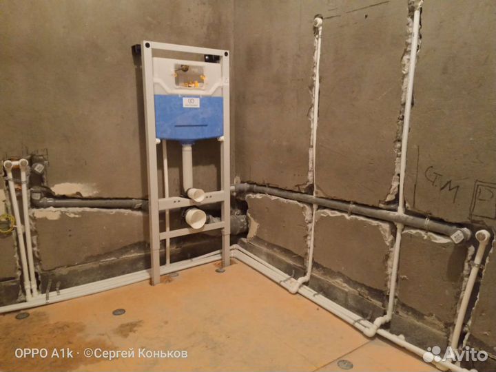 Сантехник.Замена,установка.Все виды Сантех.работ