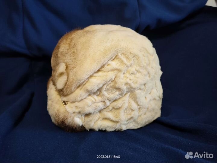Норковая шапка женская