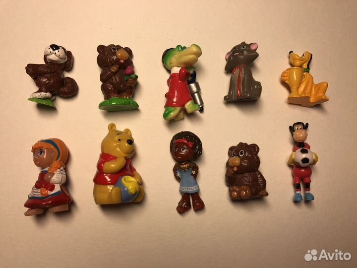 Игрушки из шоколоадных яиц (ландрин)