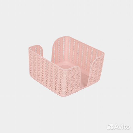 Салфетница вязание чайная роза (М-пластика)