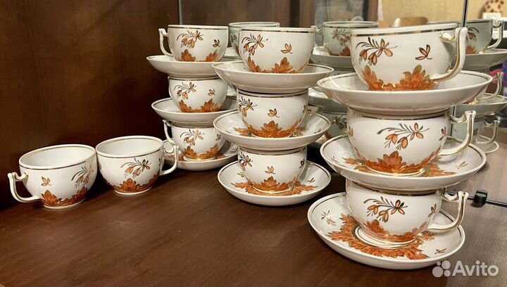 Набор столовой посуды (чайный сервиз Вербилки)